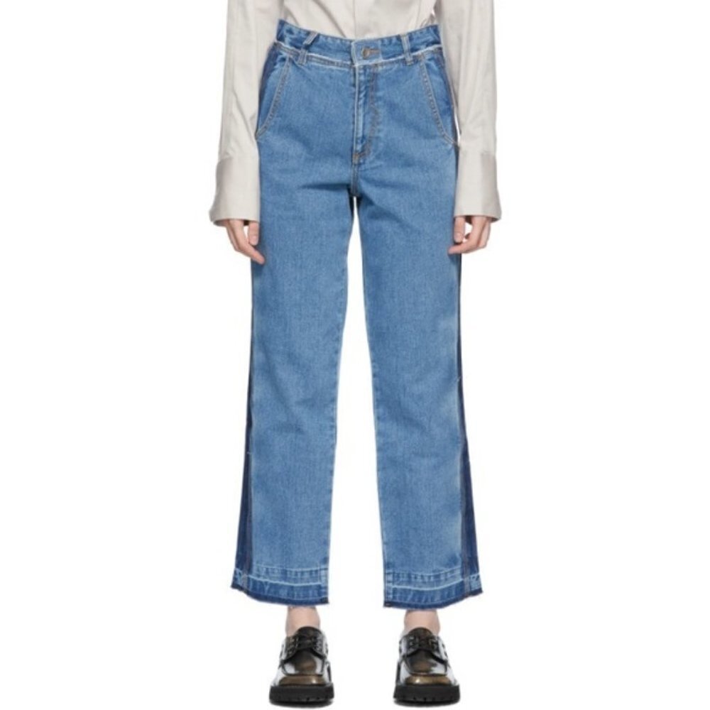 ADER error workch blue jeans straight jeans nwot